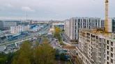 «Респект» — начались фасадные работы и монтаж окон