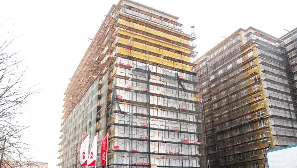 Industrial AVENIR -  началась чистовая отделка юнитов