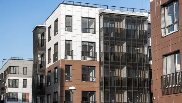 Завершено строительство еще пяти корпусов квартала «Плюс Пулковский»